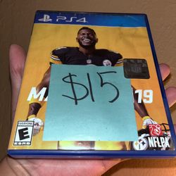 PlayStation 4 Video Game PS4 PS5 Madden NFL 19 Football Sports ESPN