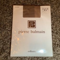 Vintage Pierre Balmain sheer pantyhose, color harlem, size: S-L