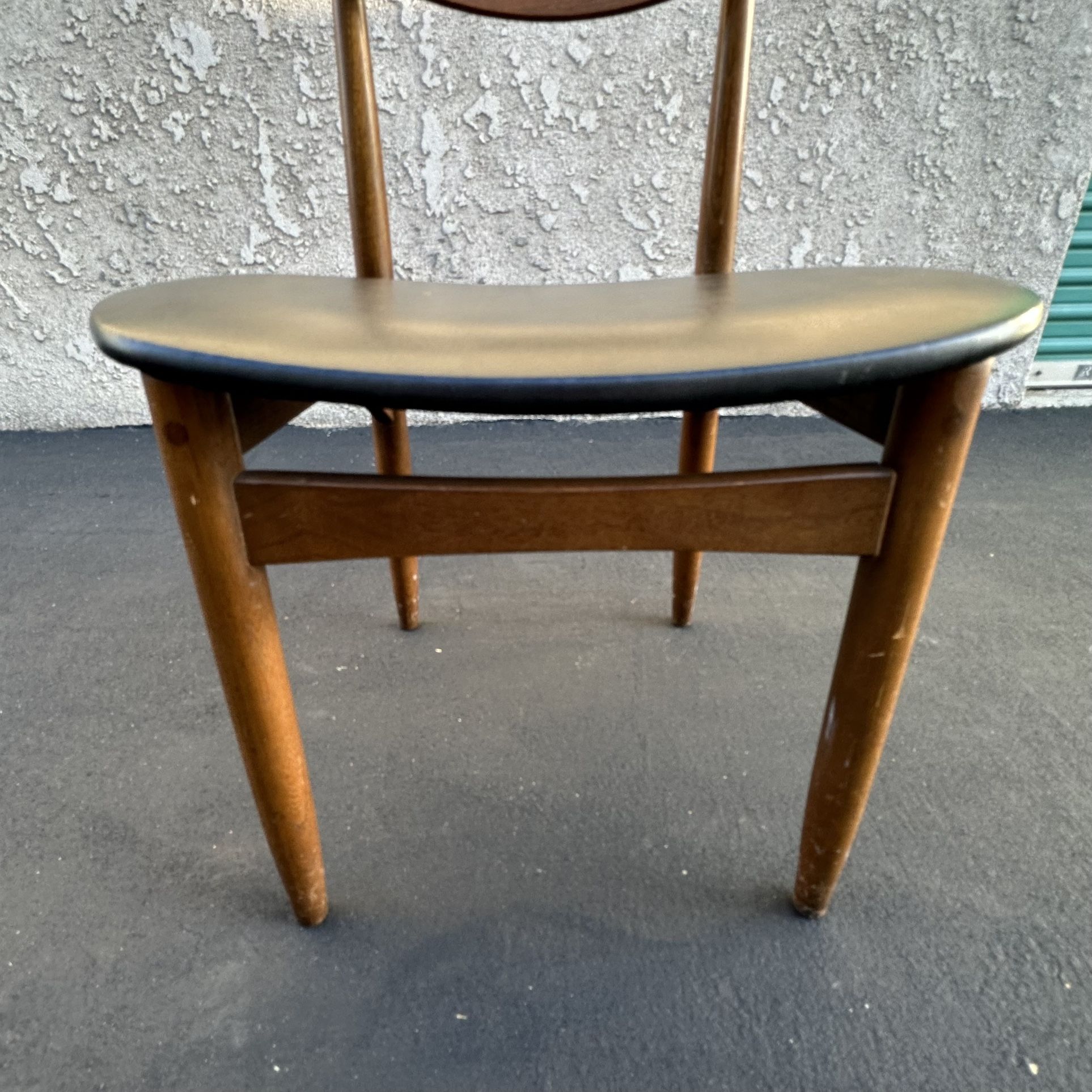 1960s Mid Century Modern Lane Perception Cat Eye Dining Chair by Warren Church