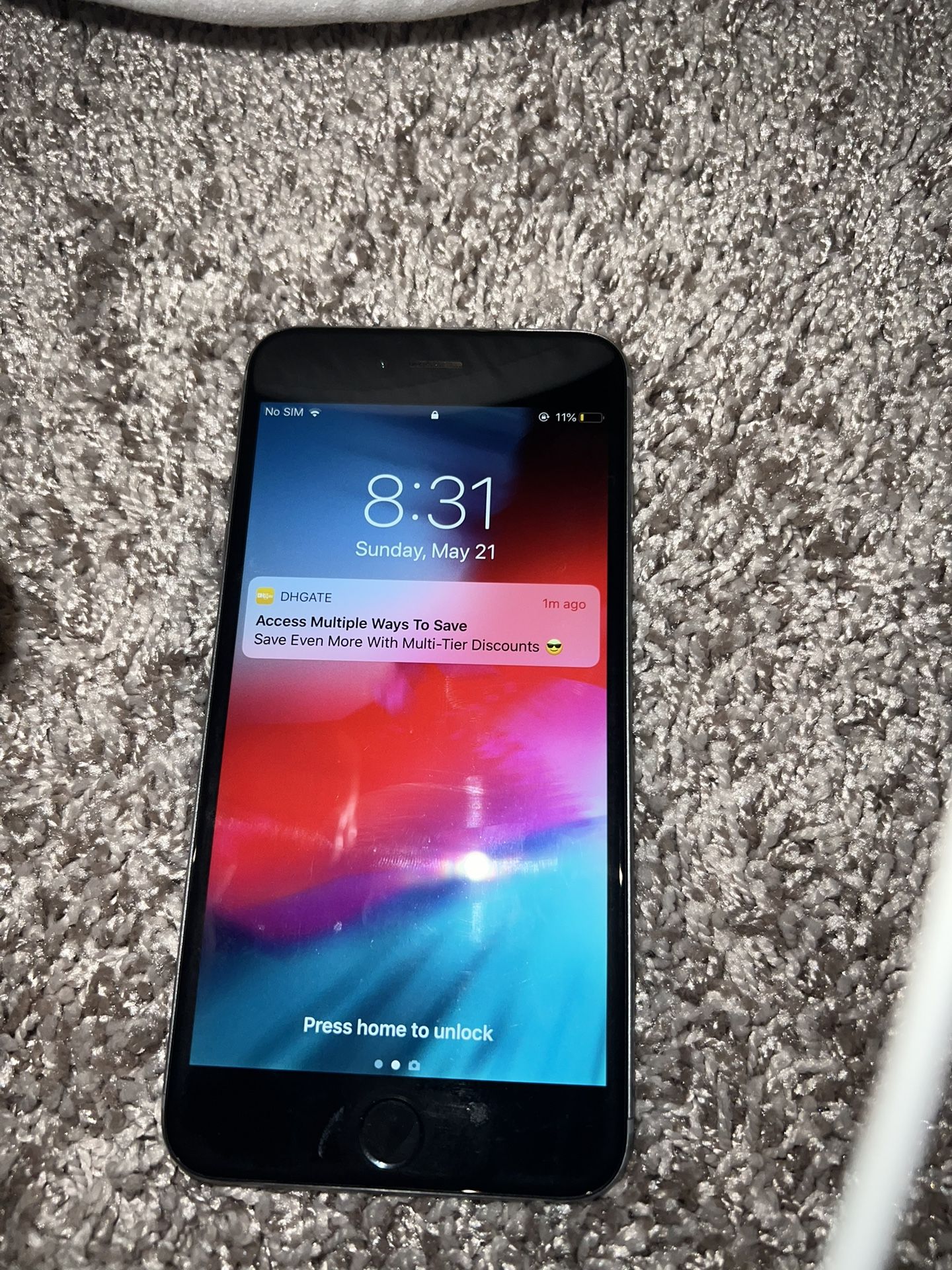 Iphone 6 plus Unlocked clean imei