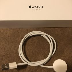 Apple Watch Series 3 GPS, 38 mm Space Gray Aluminum Case with Black Sport Band