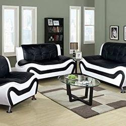 New 3pc Sofa Set 