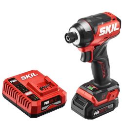 Skil Pwr Core 12 Brushless 12V 1/4 In Hex Impact Driver Kit