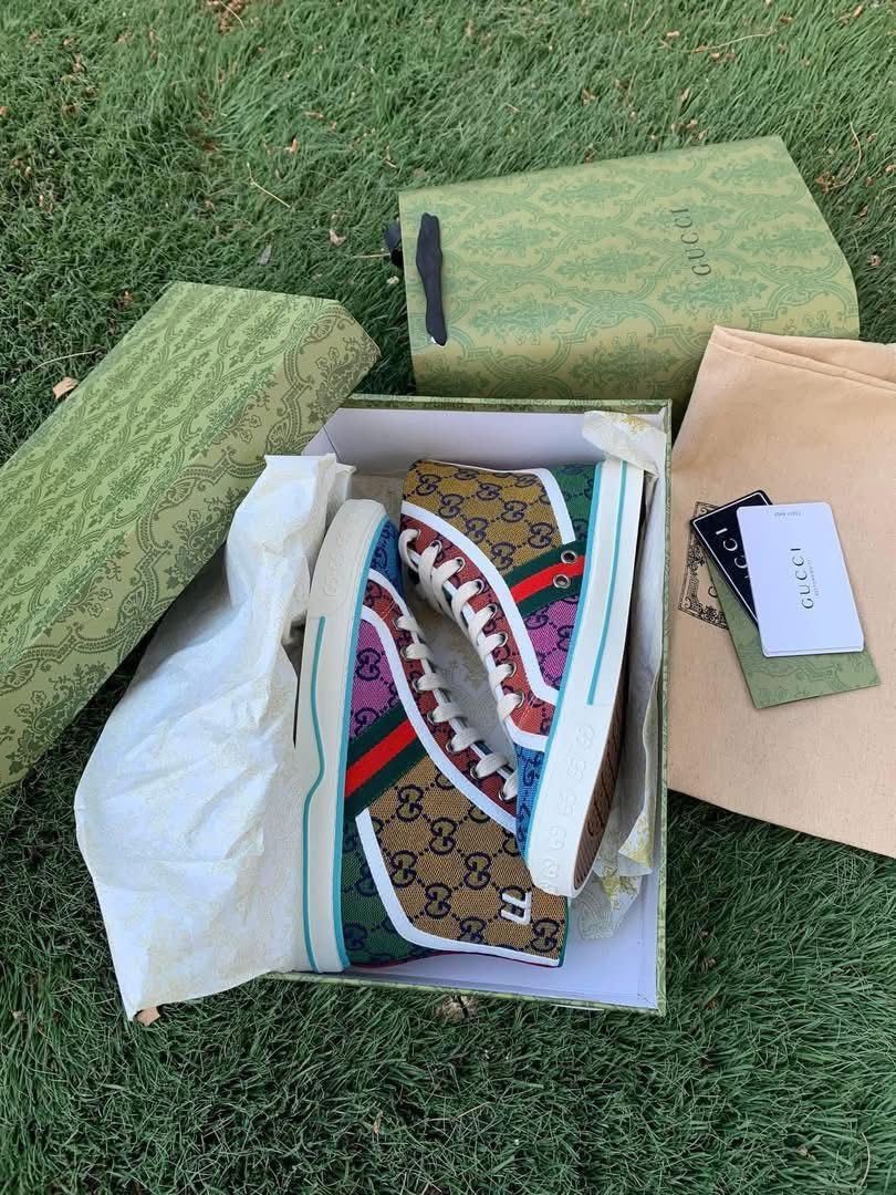 Gucci Tennis 1977 Multicolor GG Canvas