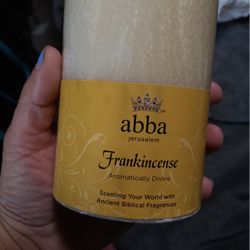 Abba Candle 