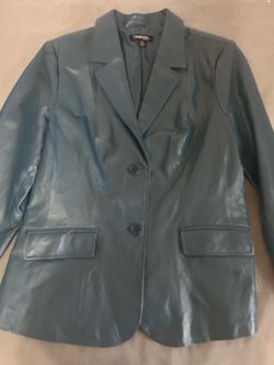 Chadwick Vintage Leather Blazer