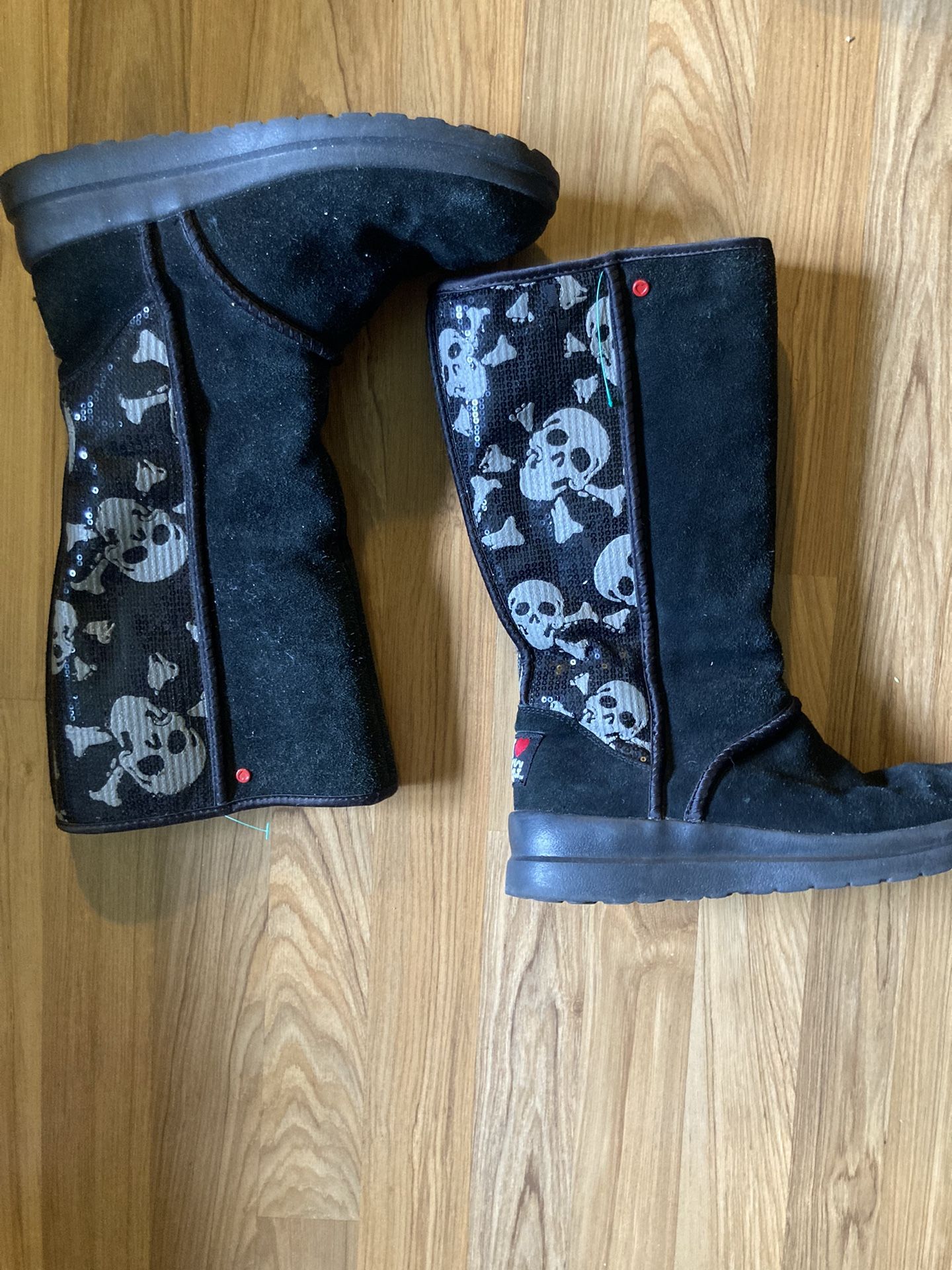 Y2k I❤️uggs Skull Uggs