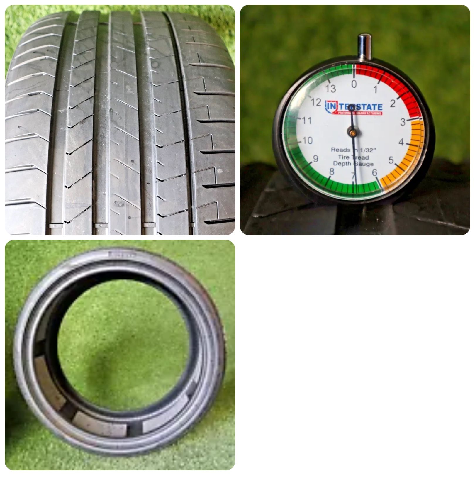 285 30R21 Pirelli PZero PZ4 MOS with 80% Tread 7/32 100Y SKU16419 PERFORMANCE OEM TIRES