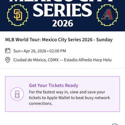 MLB World Tour: Mexico City Series 2026 - Sunday