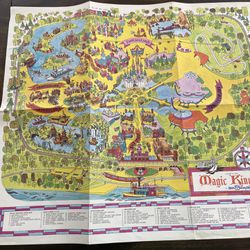 Disney World Park Map 1973
