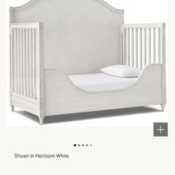 Convertible Crib  - Restoration Hardware Mattress Included 