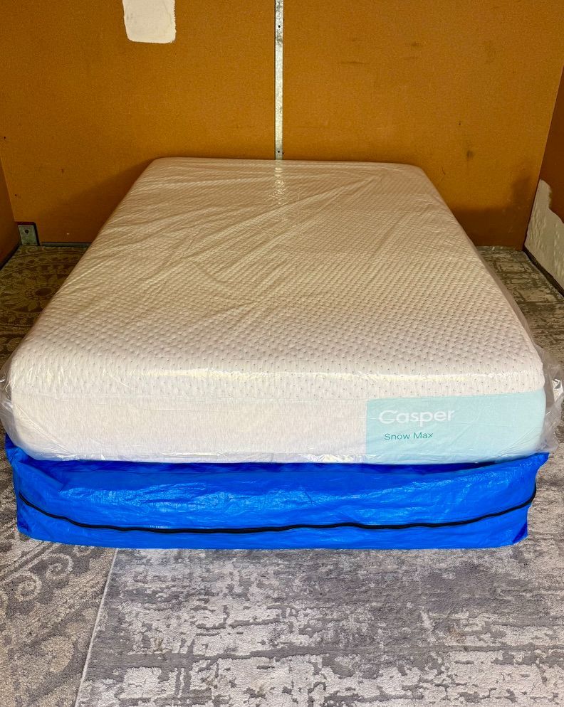 QUEEN Casper Snow Max Mattress - Delivery Available
