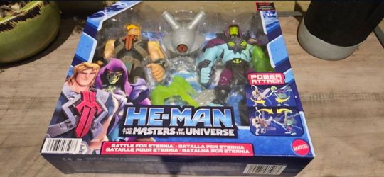 He-Man and Skeletor Action Figures FULL SIZE  NEW SET