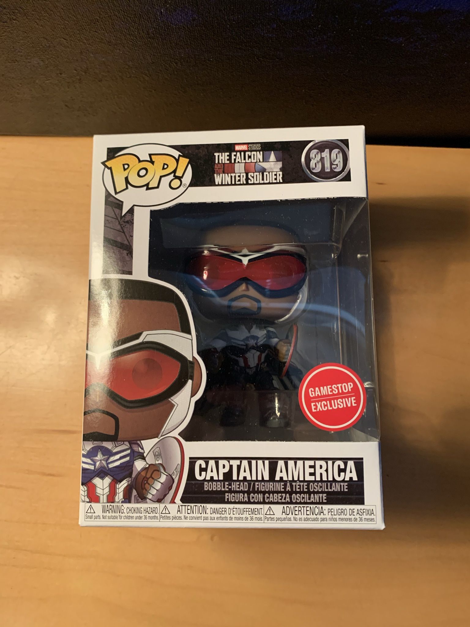 Marvel captain America sam Wilson exclusive Funkopop
