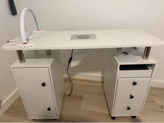 Nail Desk With All The Accessories