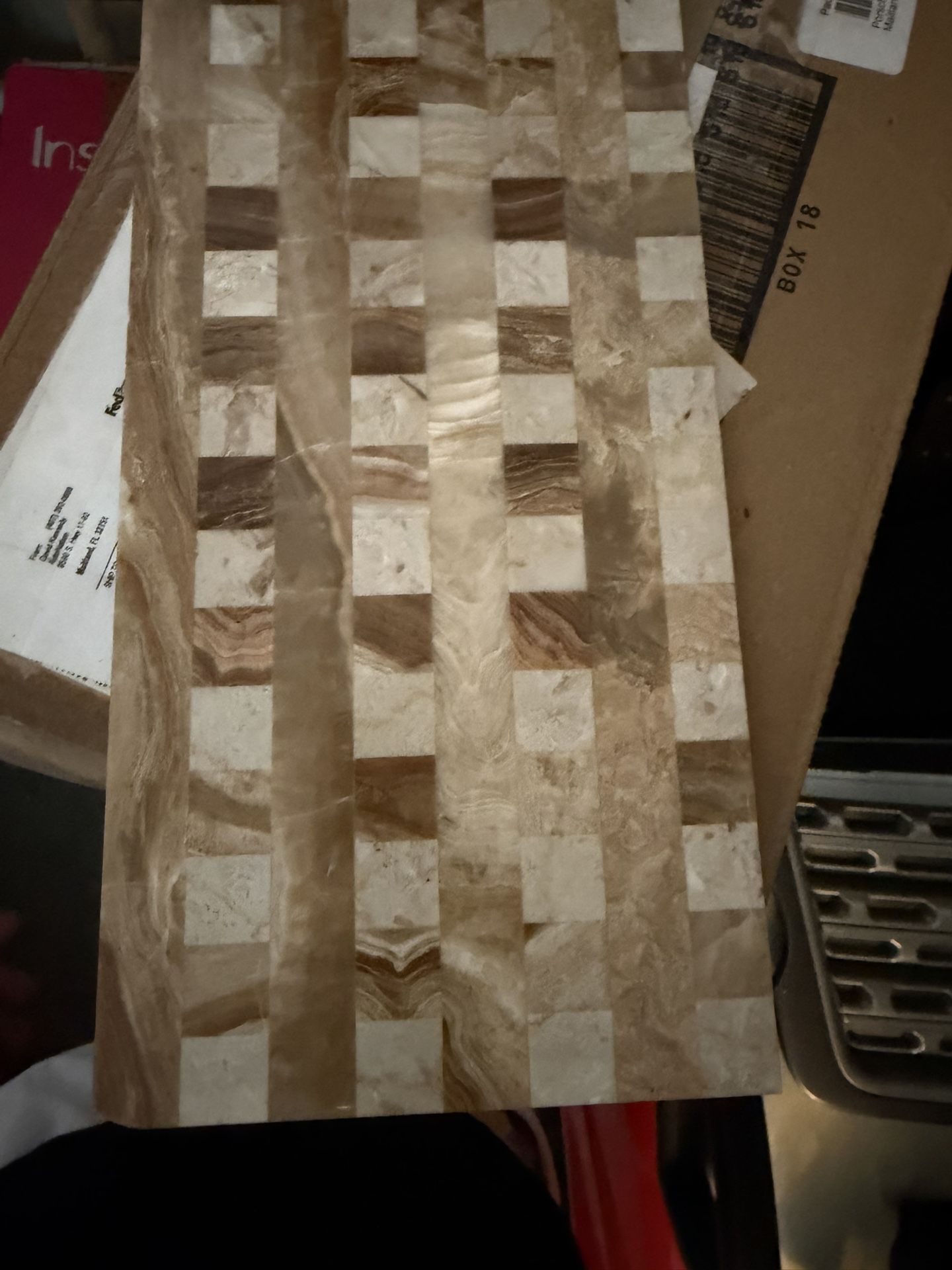 3 Pallets Of New Marble, Onyx, Ceramic Tiles