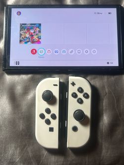 Nintendo Switch OLED with White Joy-Cons