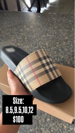 Burberry slides