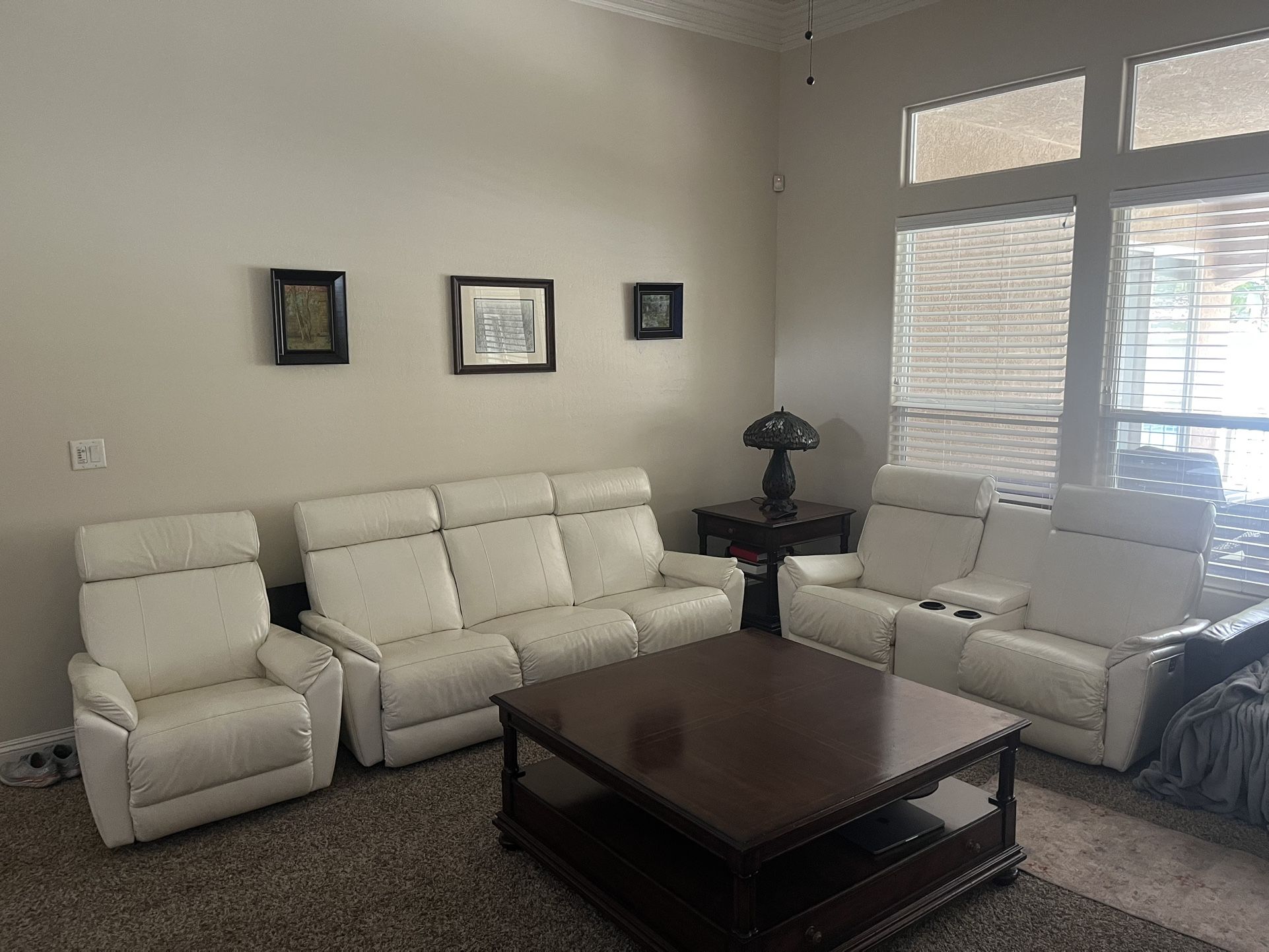 La-z Boy Reclining Couch Set