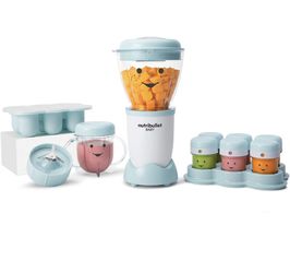 NutriBullet NBY-50100 Baby Complete Food-Making System, 32-Oz, Blue