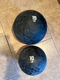 Rogue rubber medicine ball set 10lb 15lb