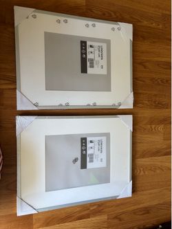 Two IKEA 12x16 frames