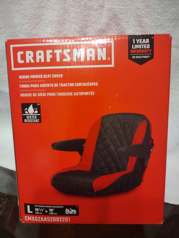 CRAFTSMAN RIDING MOWER SEAT COVER