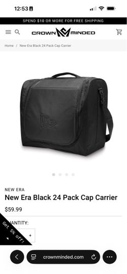 New Era Black 24 Pack Cap Carrier