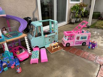 Barbie Dream House with Dolls and Accessories