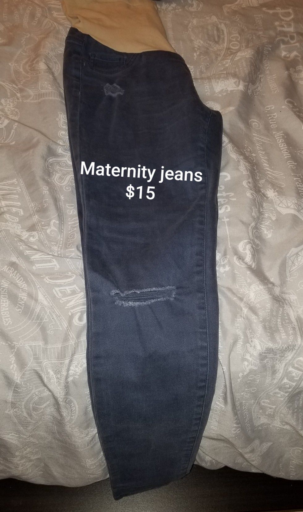 Maternity jeans and joggers
