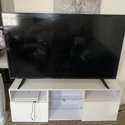 65 inch LG 4k TV with stand