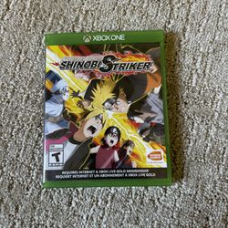 Xbox One Naruto To Boruto Shinobi Striker