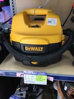 Dewalt wet / dry shop vacuum