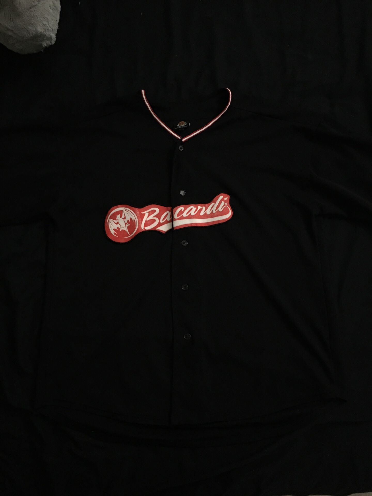 Bacardi baseball jersey
