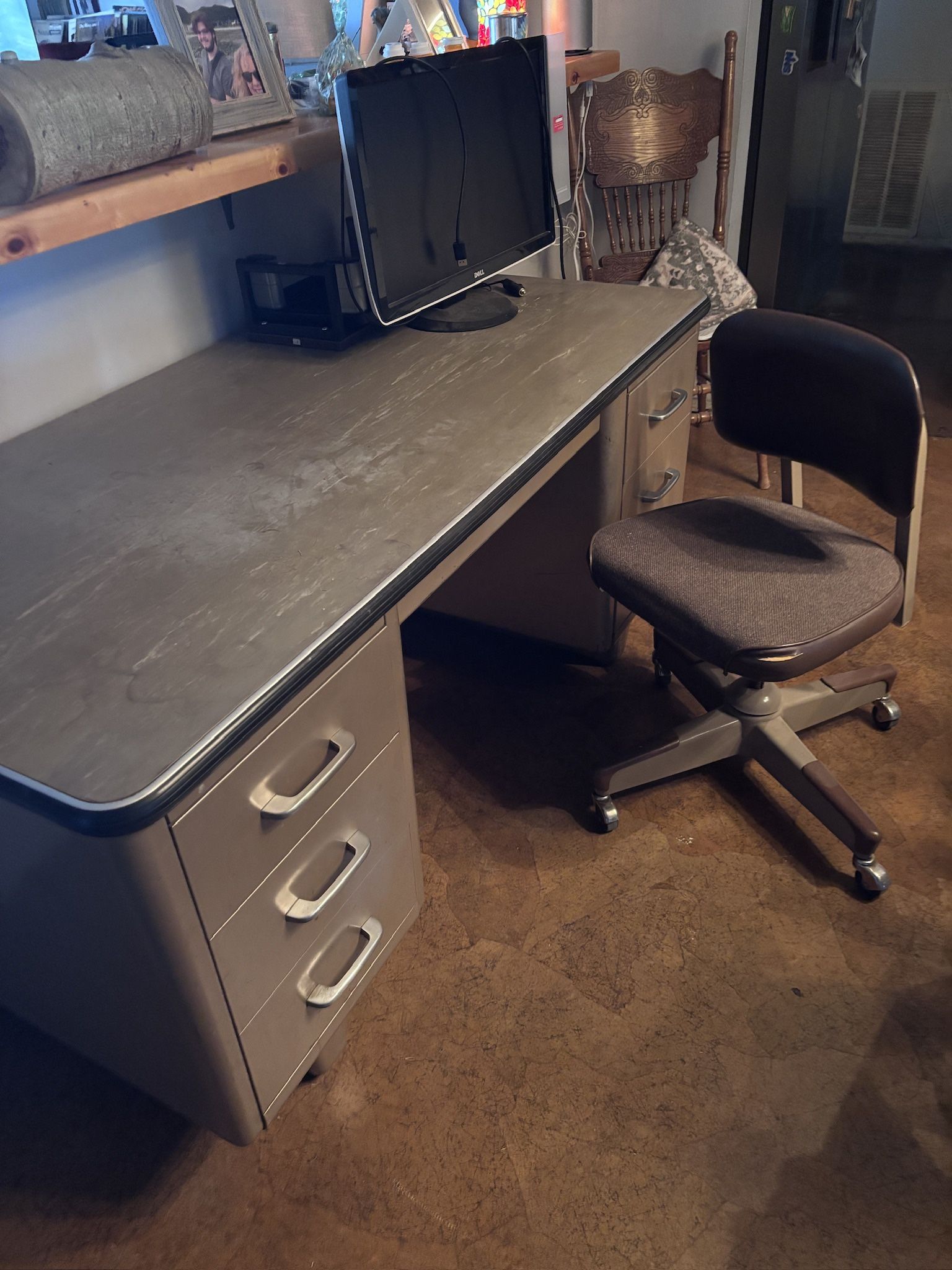 Vintage tanker Desk