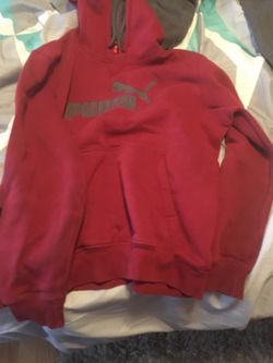 Puma hoodie size large