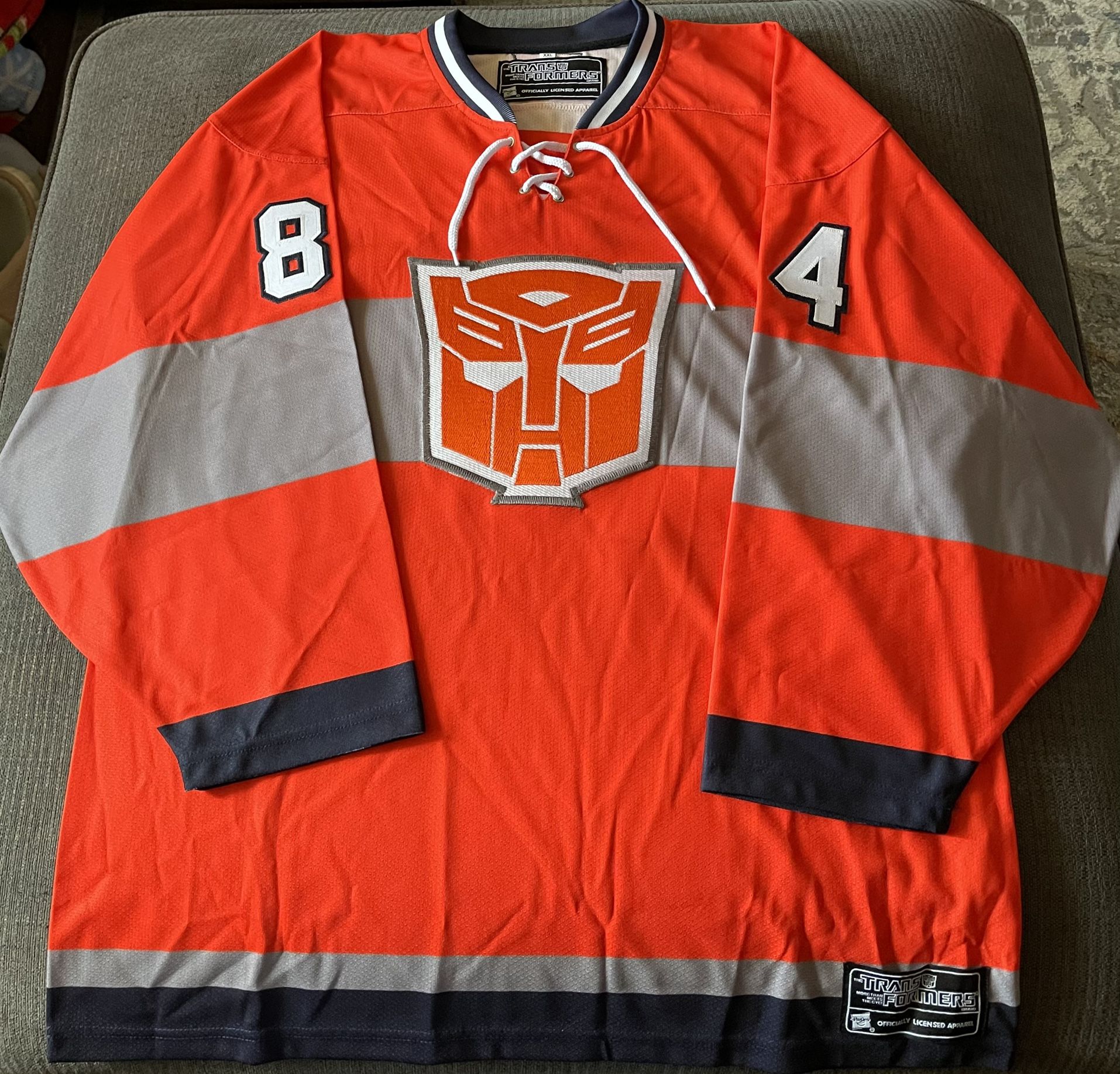 Optimus Prime Hockey Jersey