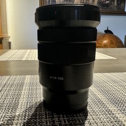 Sony 18-105 F4 APSC Lens