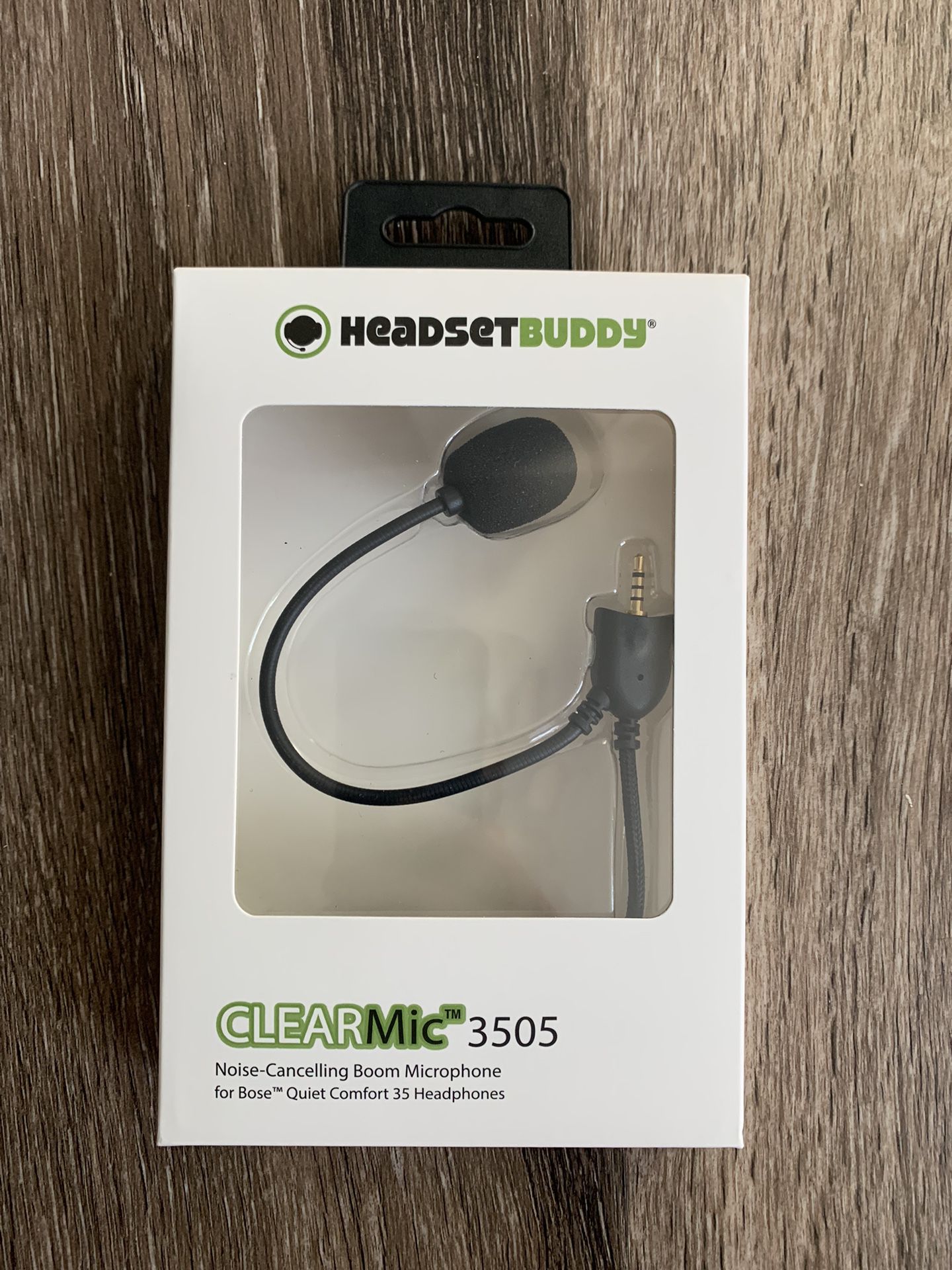Clear Mic 3505 for Bose QC35 Headphones 