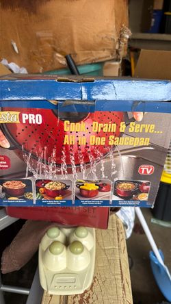 Pasta Pro Cook Drain & Serve Saucepan