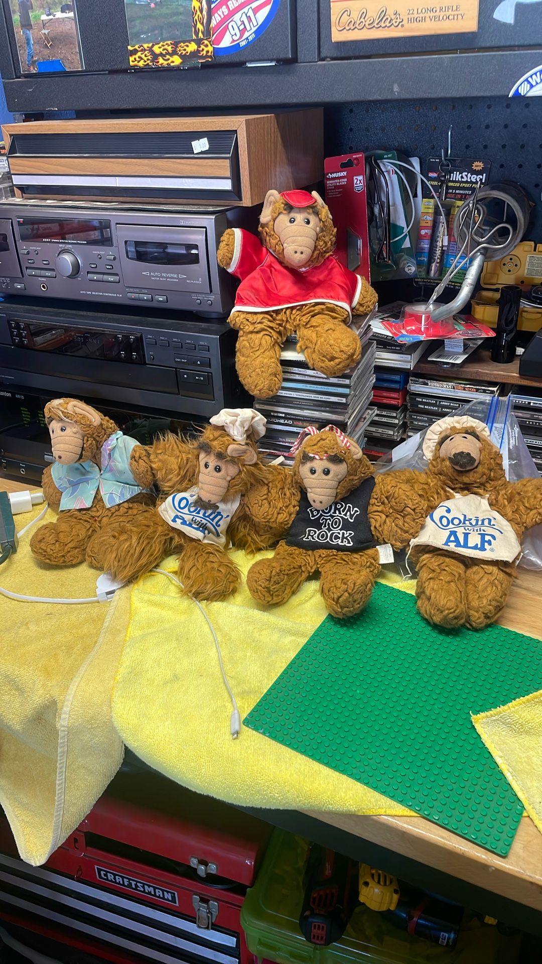 Vintage Alf Puppets Plushie 