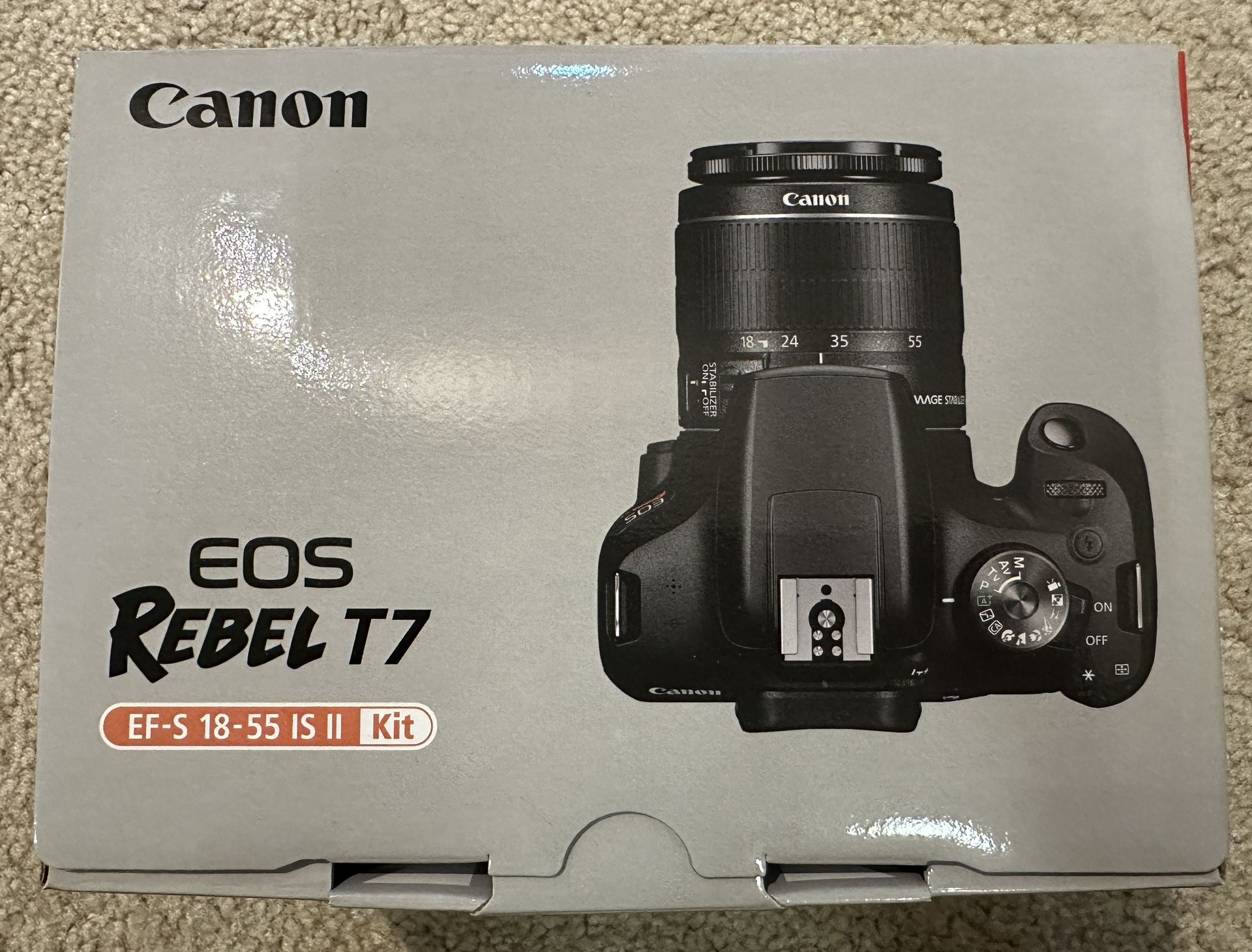 Canon EOS Rebel T7 (New, Open Box)
