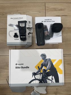 Insta 360 x5 with bike mount / Bundle