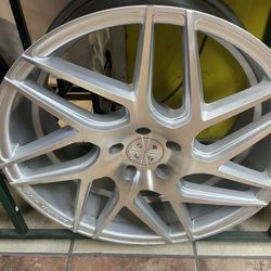 Blaque Diamond Wheels with Tires Package