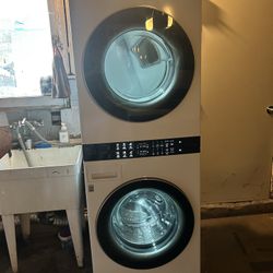LG WashTower Stacked Washer + Dryer Combo