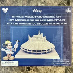 Disney Parks Space Mountain 27 Pc Build & Display Model Kit NEW NIB Tomorrowland