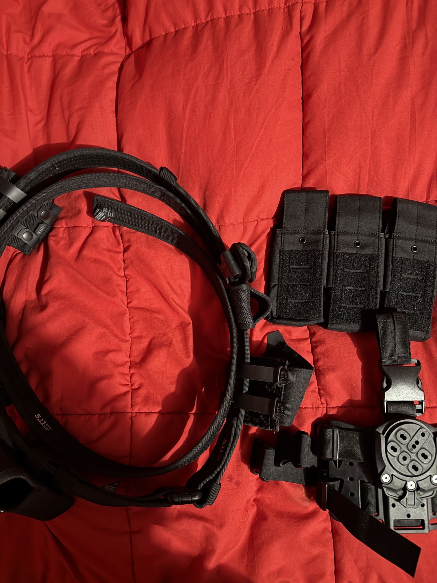Security Guard Duty Belt Set *SOLD ALTOGETHER ONLY*
