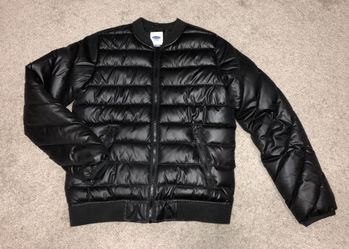 Old Navy Youth Girls Moto Puffer Jacket