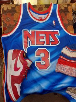 Mitchell & Ness Drazen Petrovic Tie Dye Swingman Jersey New Jersey Nets  XL
