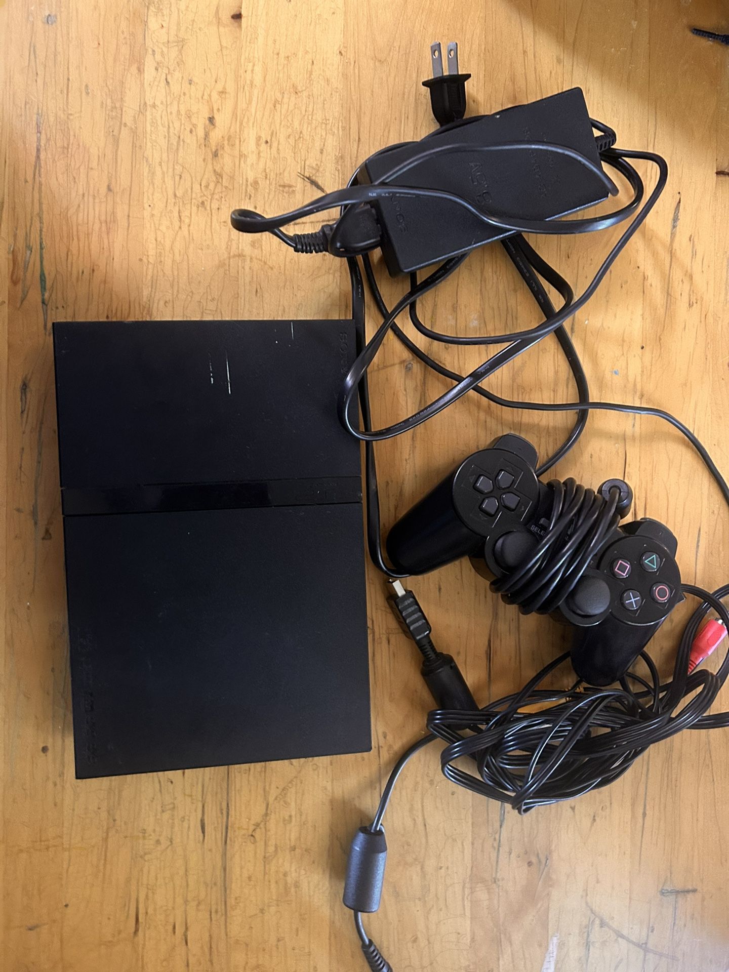 Ps2 Slim With Games 